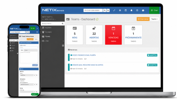 Netix Teams: Organiza y coordina tu equipo en un solo lugar